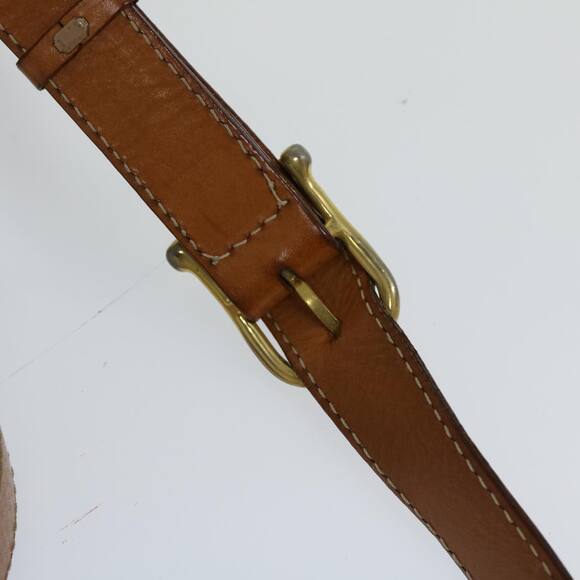 CELINE Macadam Canvas Shoulder Bag Beige - Picture 9 of 12